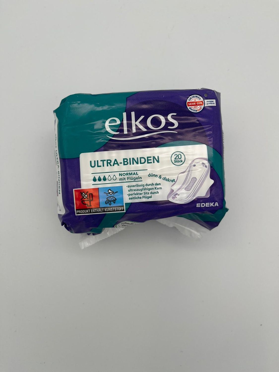 Elkos Ultra-Binden mit Flügel 20 Stk.