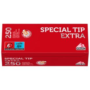 Gizeh Spezial Tip Extra Hülsen 250 stk.