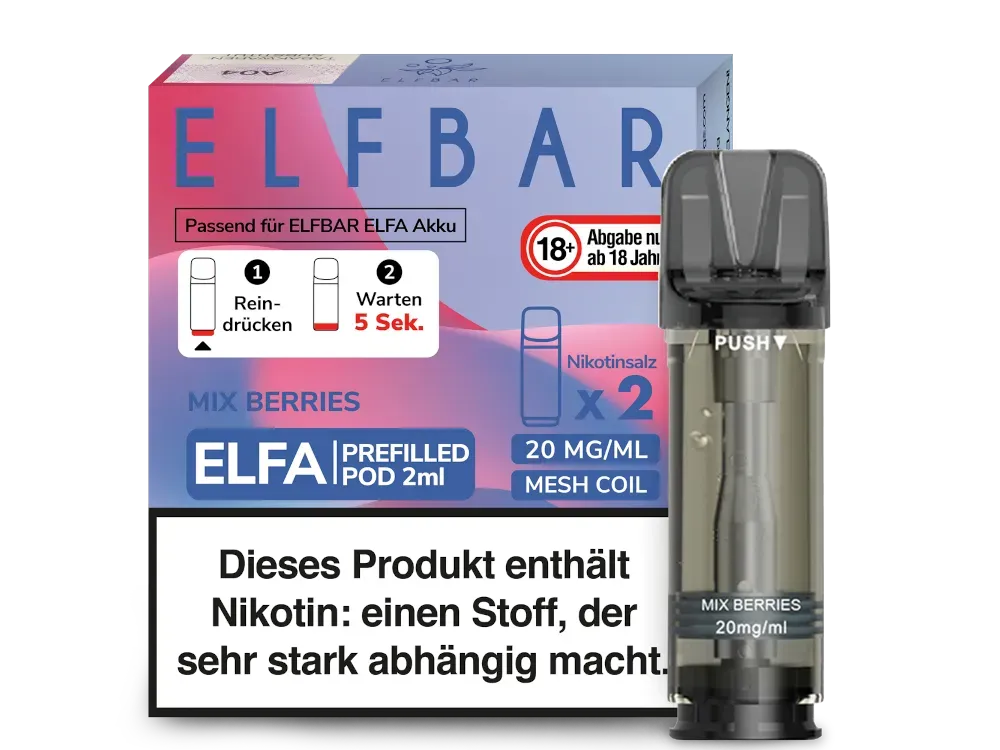 Elfbar Elfa Pod Mix Berries 20 mg/ml