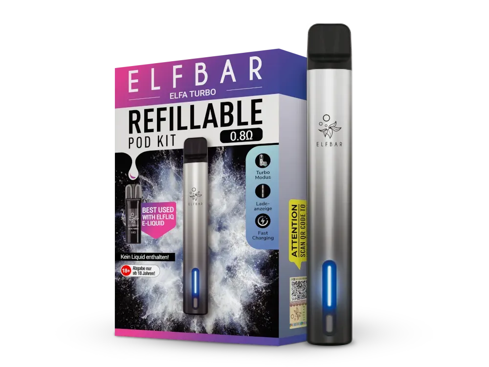 Elfbar Elfa Turbo aurora-schwarz