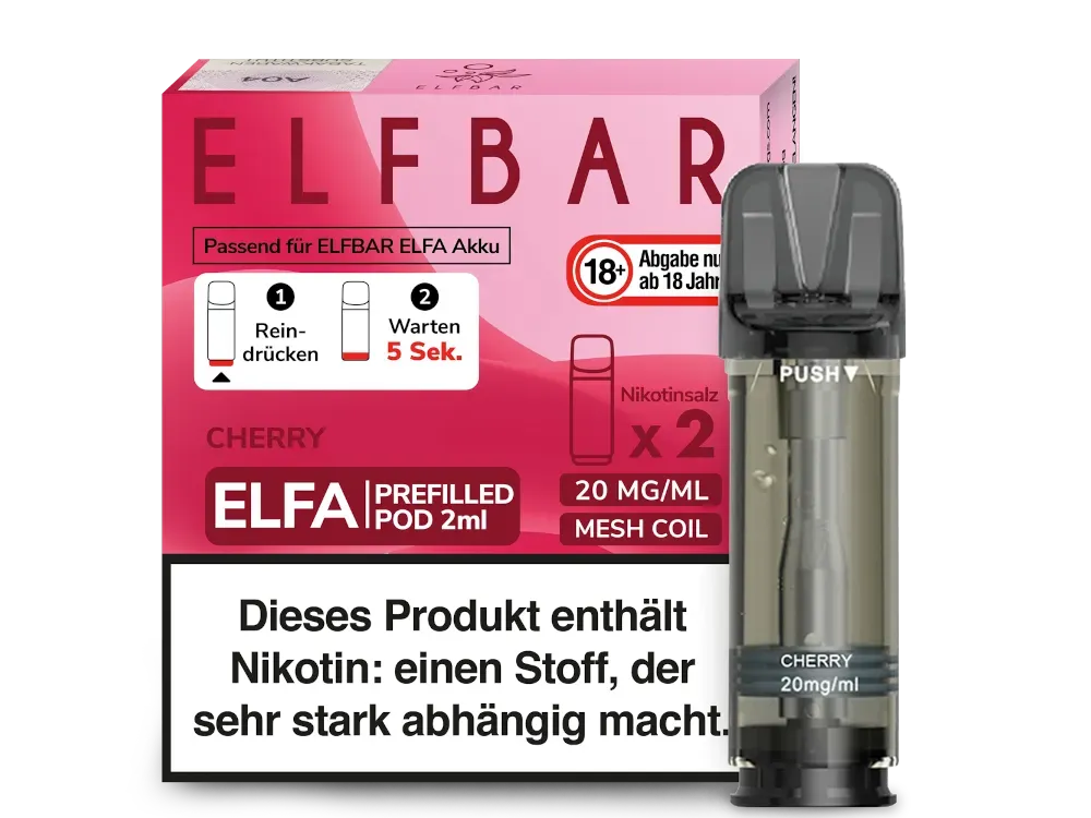 Elfbar Elfa Pod Cherry 20 mg/ml