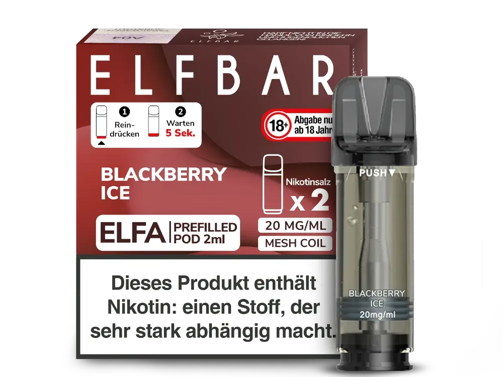 Elfbar Elfa Pod Blackberry Ice 20 mg/ml