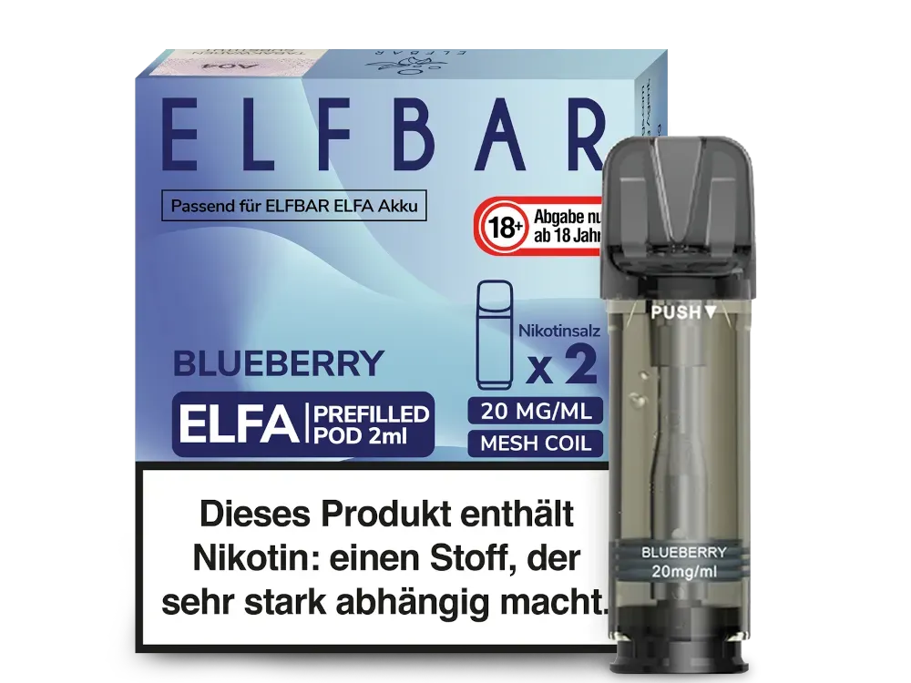 Elfbar Elfa Pod Blueberry 20 mg/ml
