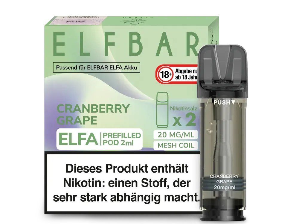 Elfbar Elfa Pod Cranberry Grape 20 mg/m