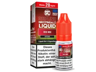 SCRedline Nikotinsalz Liquid 10mg Red Mix SCRedline Nikotinsalz Liquid 10mg Red Mix