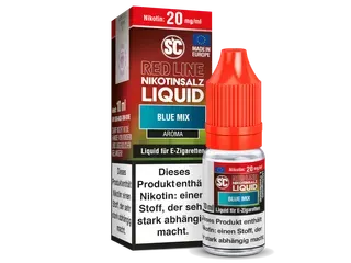 SCRedline Nikotinsalz Liquid 10mg Blue Mix SCRedline Nikotinsalz Liquid 10mg Blue Mix