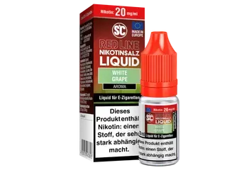 SC Redline Nikotinsalz Liquid 10mg White Grape