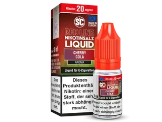 SC Redline Nikotinsalz Liquid 10mg Chery Cola SC Redline Nikotinsalz Liquid 10mg Chery Cola