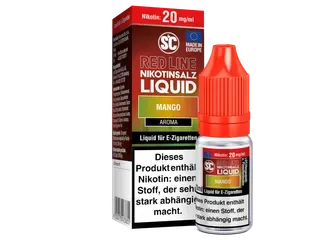 SCRedline Nikotinsalz Liquid 10mg Mango SCRedline Nikotinsalz Liquid 10mg Mango