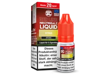 SC Redline Nikotinsalz Liquid 10mg Citrus