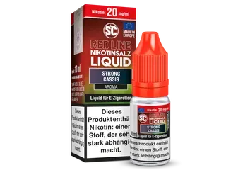 SC Redline Nikotinsalz Liquid 10mg Strong cassis SC Redline Nikotinsalz Liquid 10mg Strong cassis