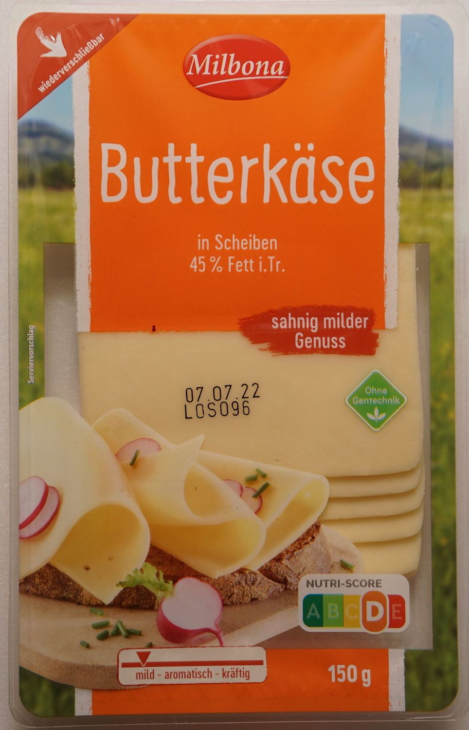 Milbona Butterkäse