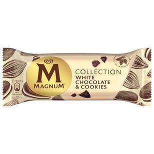 Magnum White Chocolate & Cookies Magnum White Chocolate & Cookies