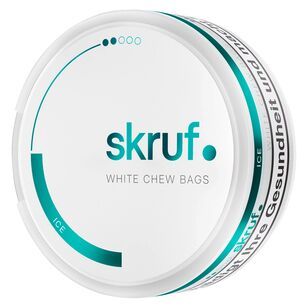 Skruf White Chew Bag Ice #2 Skruf White Chew Bag Ice #2