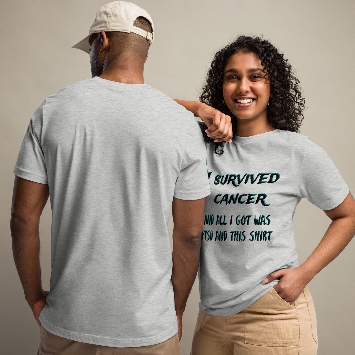 Ovarian, Fallopian Tube Cancer Ribbon Shirt