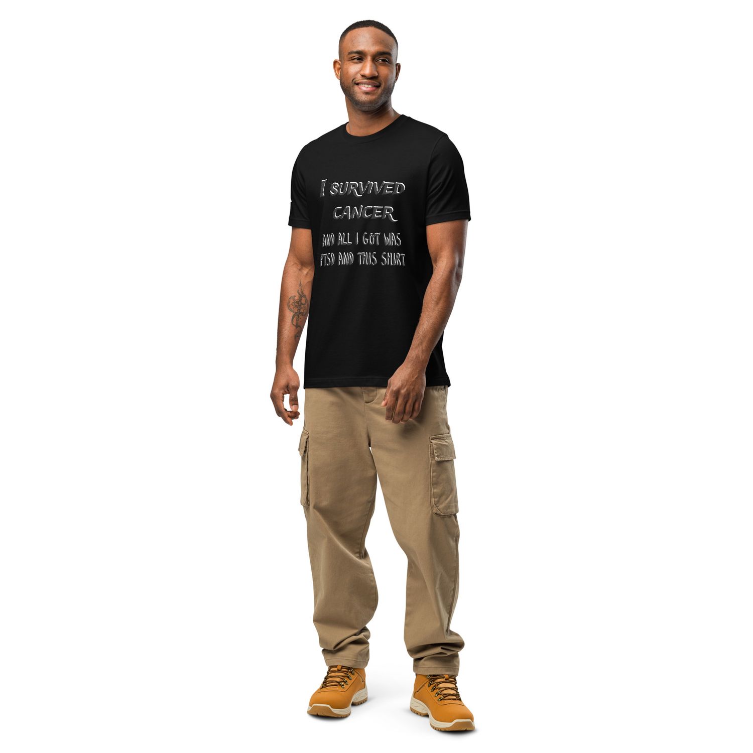 Lung Cancer, Mesothelioma Ribbon Shirt