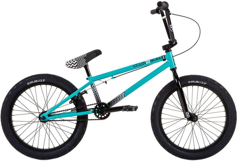 Stolen Compact 20&#39;&#39; 2022 Freestyle BMX Fiets Caribbean Green Framemaat 19.25 inch. Alleen online verkrijgbaar! levertijd 4 a 5 werkdagen.