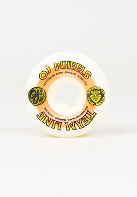 OJ Wheels Team Line Original Hardline 54mm 99A white-orange-green