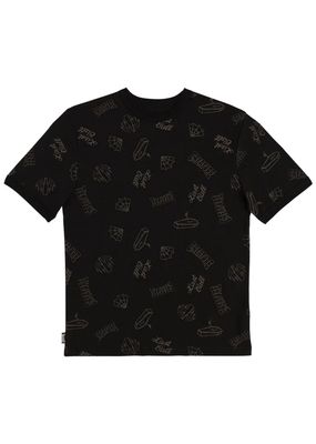 T-Shirt Creature Last Call Ringer black