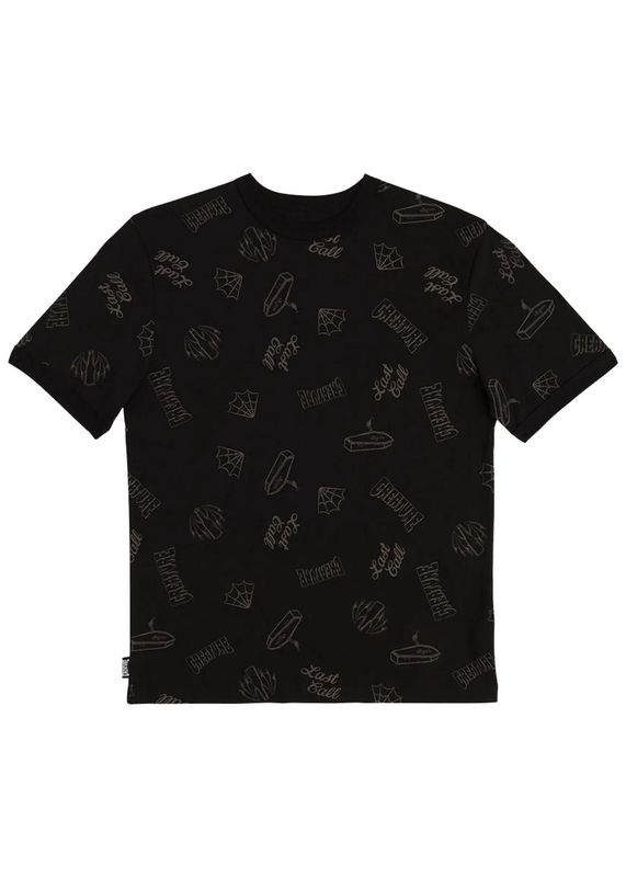 T-Shirt Creature Last Call Ringer black