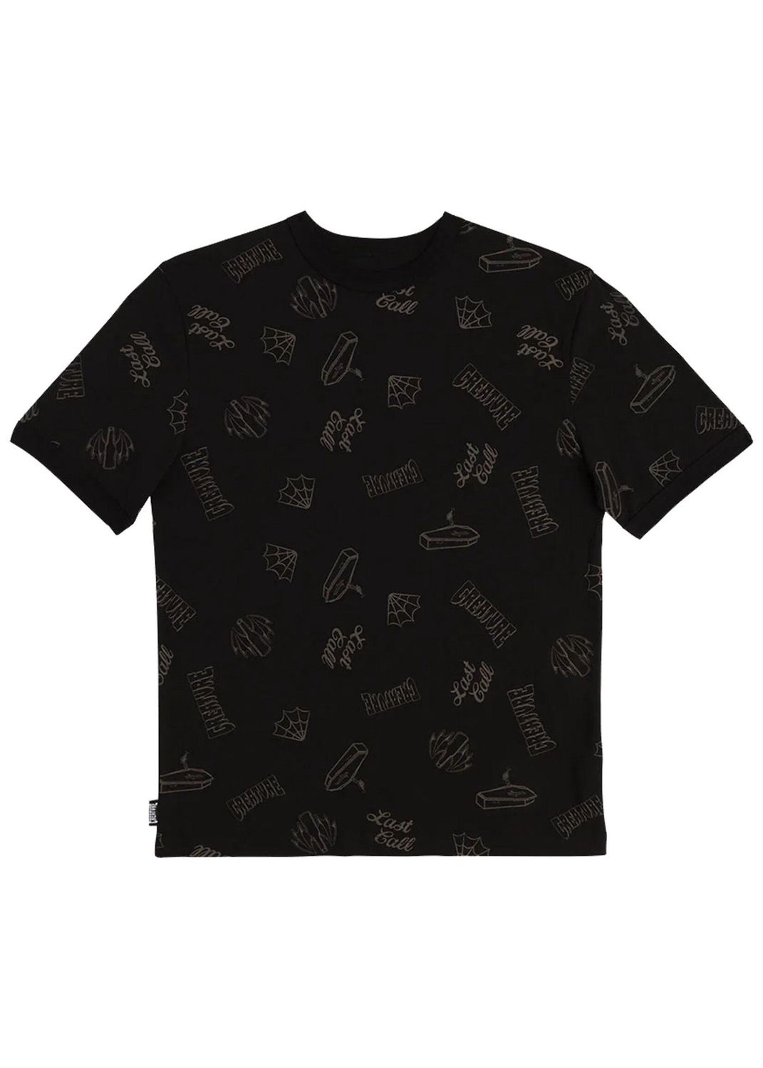 T-Shirt Creature Last Call Ringer black, Kleur: Zwart, Maat: XL