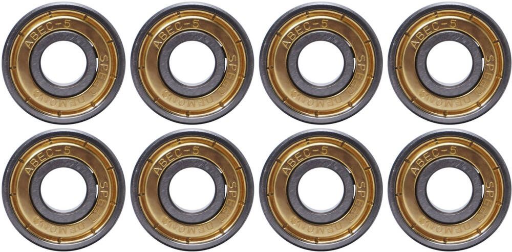 Speed Demons Lagers 8-Pack ABEC 5 in verschillende kleuren beschikbaar, Kleur: Hot Shot