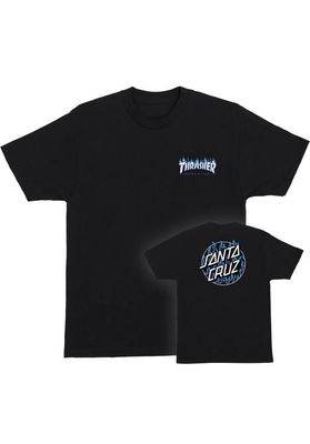 T-Shirt Santa-Cruz Thrasher Flame Dot