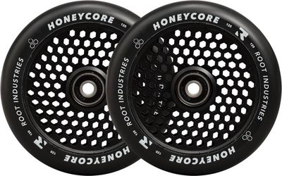 Root Honeycore Zwart Compleet 120mm Wiel 2-pack Zwart