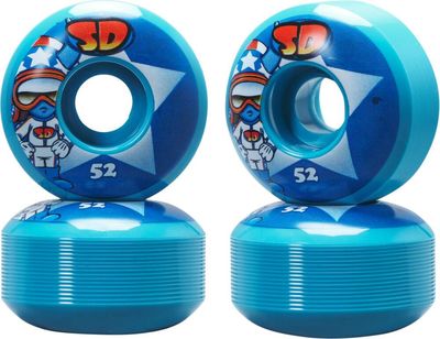 Speed Demons Characters 99A Skateboard Wielen 4-Pack Stars 52mm
