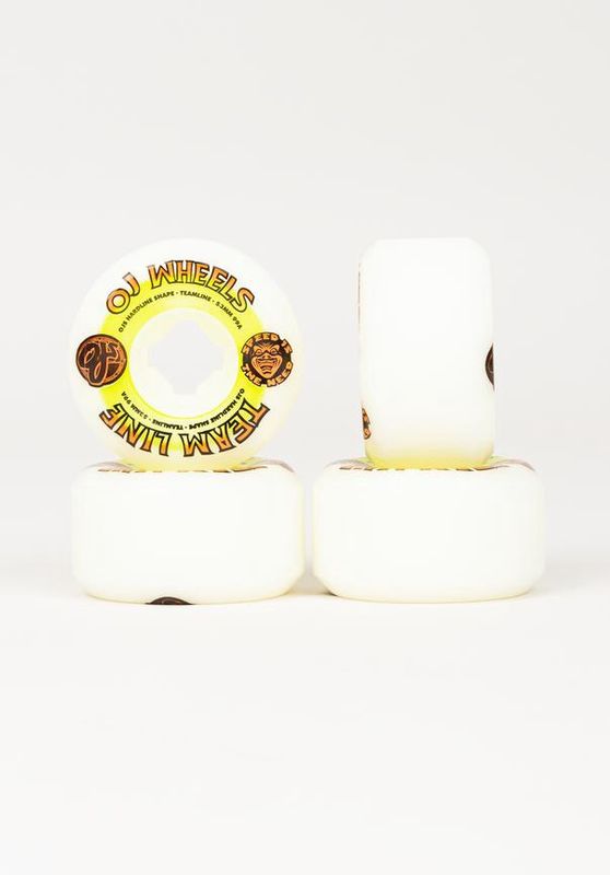 OJ Wheels Team Line Original Hardline 53mm 99A white-green-orange