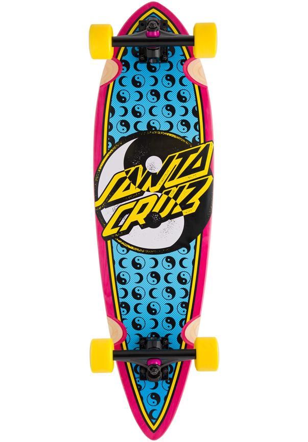Compleet Longboard Santa-Cruz Yin Yang Dot Pintail 9.2&quot;