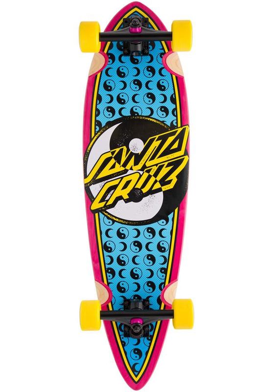 Compleet Longboard Santa-Cruz Yin Yang Dot Pintail 9.2&quot;