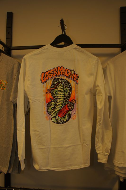 Longsleeve Loser-Machine White