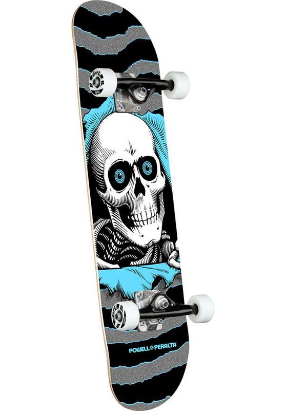 Powell-Peralta Complete-Board Ripper silver light blue 7.75&quot;