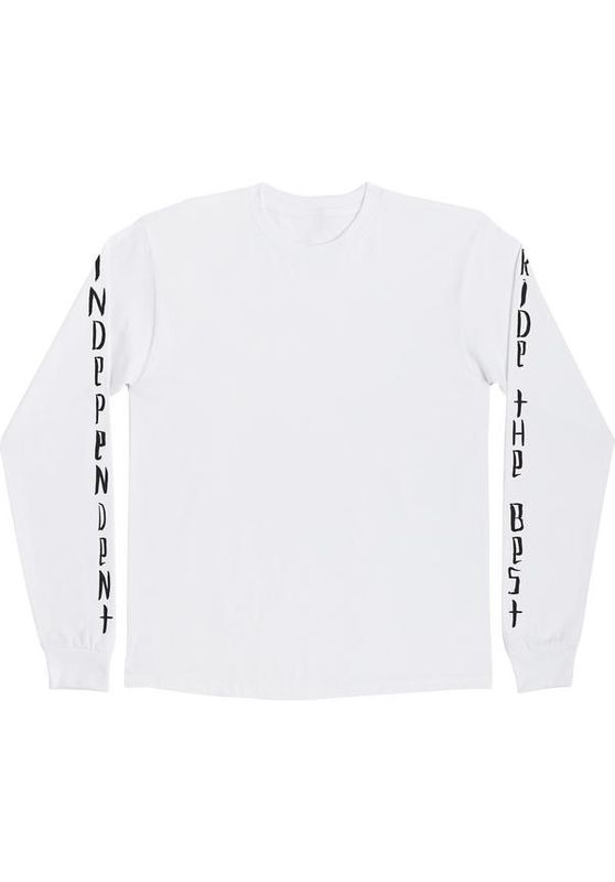 Longsleeves Independent Hawk Transmission L/S White