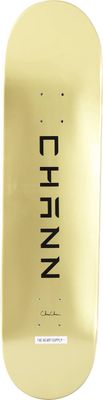 Heart Supply Chris Chann Pro Skateboard Deck 7.75&quot; Golden