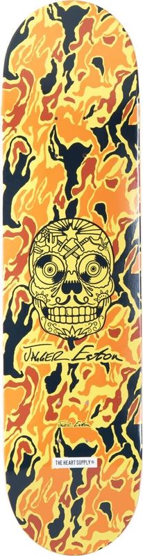 Heart Supply Jagger Eaton Pro Skateboard Deck 8&quot; Dessert Skull