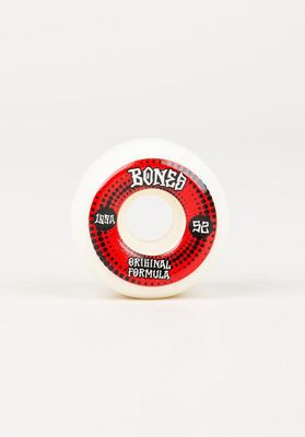 Bones Wheels 100&#39;s Originals #5 V5 Sidecut 100A, 52mm white-red