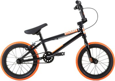 Stolen Agent 14&#39;&#39; 2022 Freestyle BMX Fiets Zwart Framemaat 14.6 inch. Alleen online verkrijgbaar! levertijd 4 a 5 werkdagen.