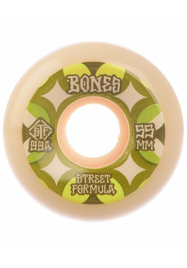 Bones Wheels STF Retros 99A V5 Sidecut beschikbaar in 2 maten, Wieldiameter: 54mm