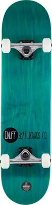 Enuff Logo Stain Compleet Skateboard Teal 8&quot;