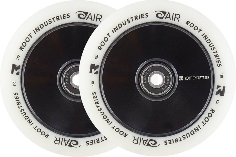 Root Air Wit Complete Stuntstep Wielen 2-pack 110mm Zwart