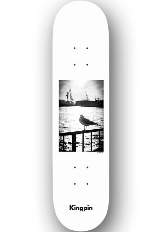 Kingpin Deck x David Luther Seagull 8.25&quot;