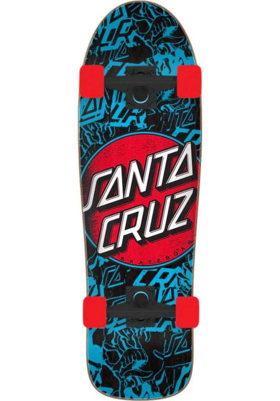 Compleet Cruiserboard Santa-Cruz Contra Distress Shaped Cruzer 9.7&quot;