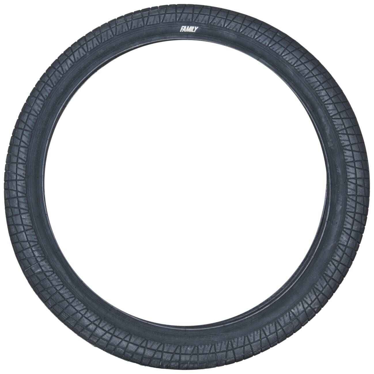 Family 20&quot; BMX Band zwart in 2 verschillende bandbreedtes, Maat: 20 inch, Band Breedte: 2.3 inch