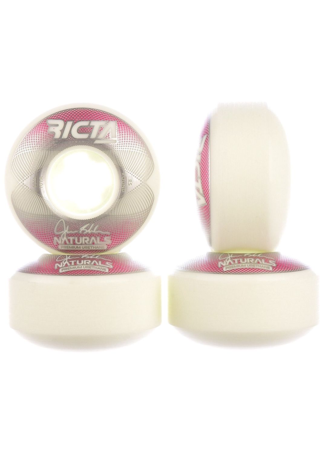 Ricta Shanahan Geo Naturals Round White-Grey 53mm 101A  4-pack
