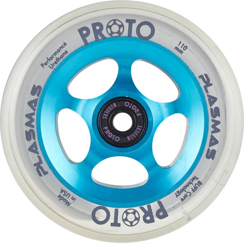 Proto Plasmas Stuntstep wielen 2-Pack 110mm Electric Blue