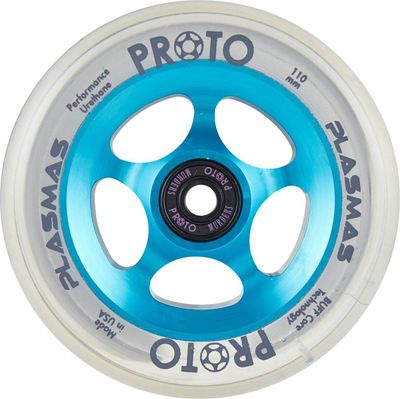 Proto Plasmas Stuntstep wielen 2-Pack 110mm Electric Blue