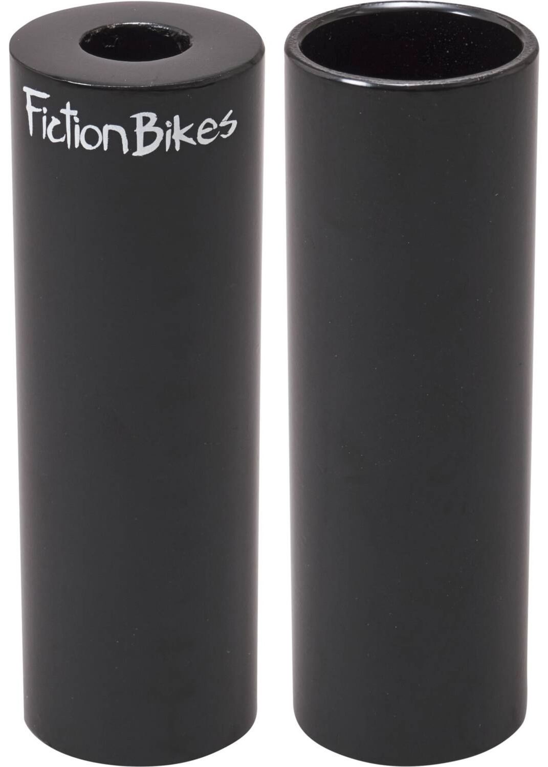Fiction Stalen Freestyle BMX Pegs zwart set van 2 stuks