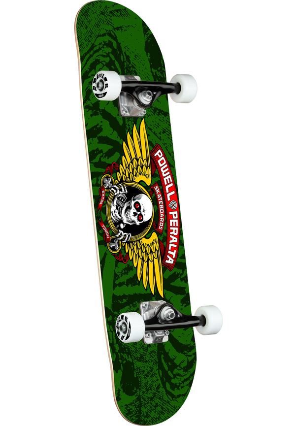 Powell-Peralta Complete Skateboard Winged Ripper green 8&quot;